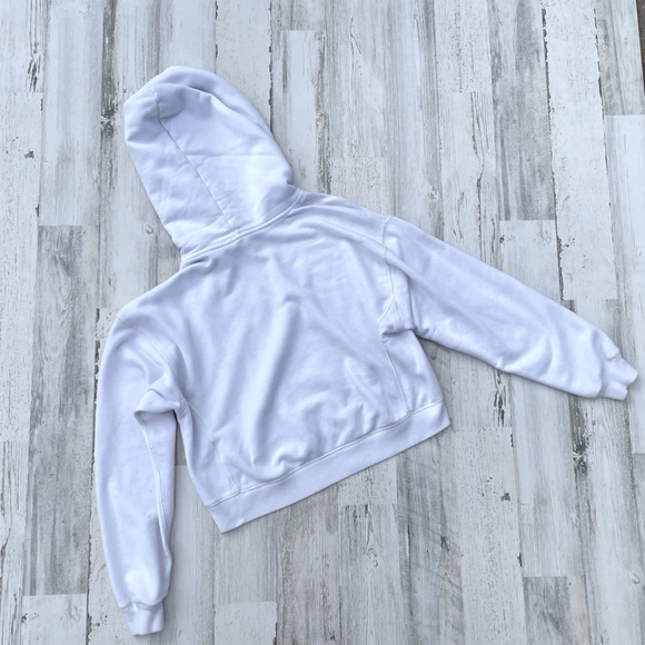 Abercrombie & Fitch Cropped Hoodie Sweatshirt XS - Picture 2 of 5